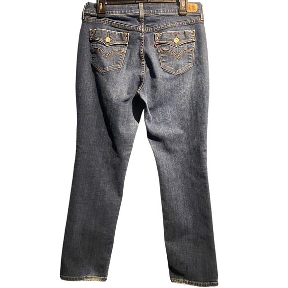 Levi’s 505 Straight Leg size 10 Ladies Red Tab Button Pockets Everyday Timeless - Picture 2 of 8